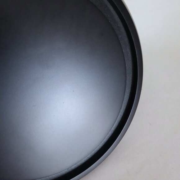 9” DECORATIVE GLASS CLOCHE DISPLAY DOME COVER BLACK WOOD BASE - Picture 6 of 7